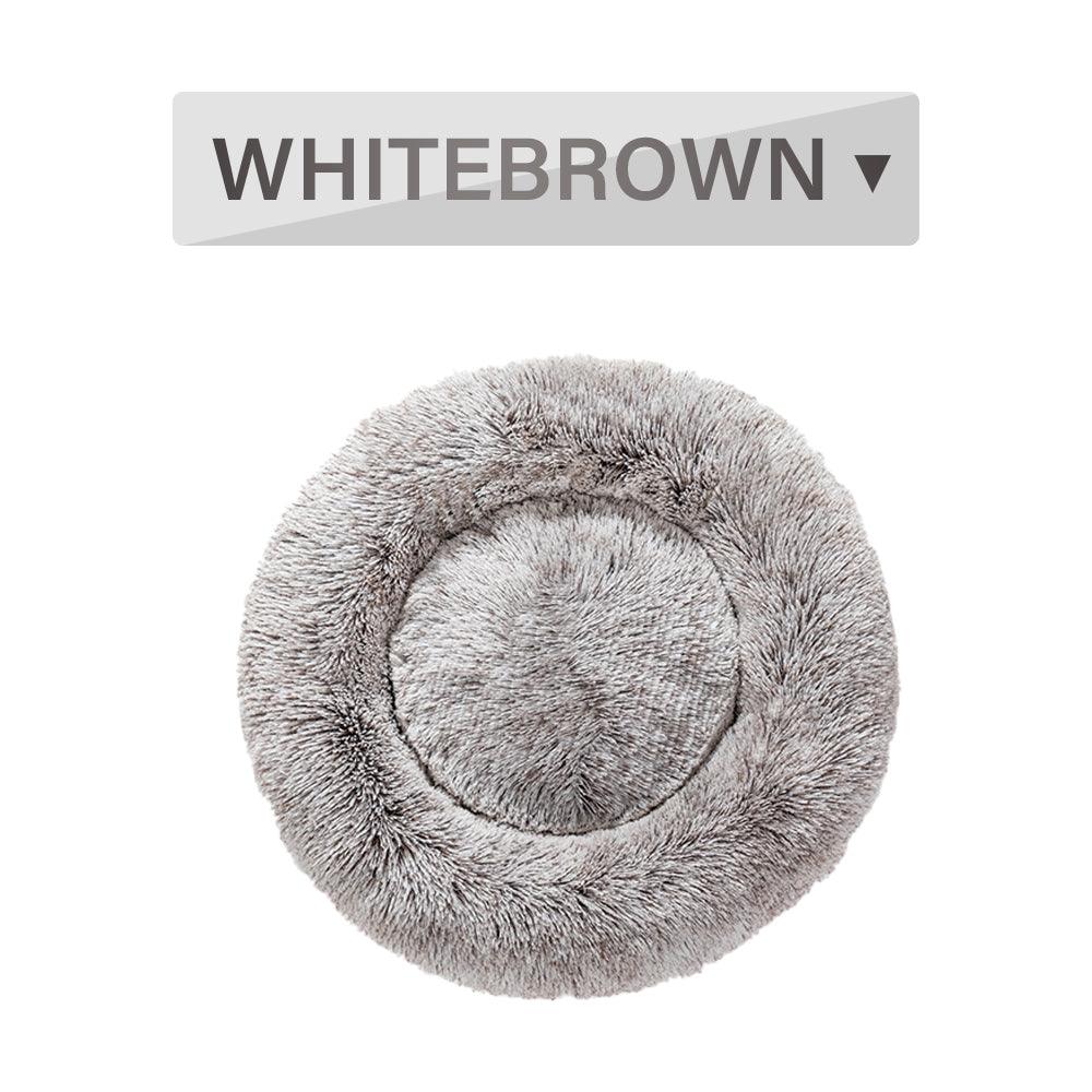 The Snugglepaws Plush Donut Pet Bed: Luxuriously Cozy Haven For Dogs And Cats-19
