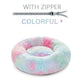 The Snugglepaws Plush Donut Pet Bed: Luxuriously Cozy Haven For Dogs And Cats-20