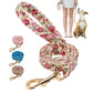 Nylon Floral Dog Walking Rope - Stylish And Sturdy Leash For Your Pup-4