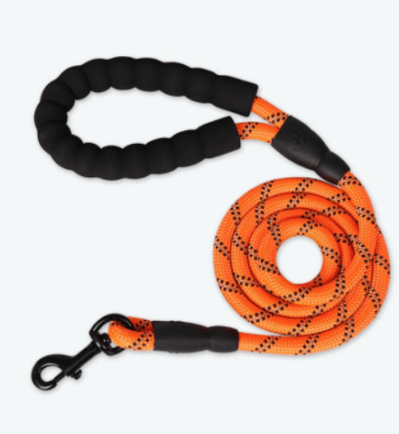 Reflective Nylon Dog Leash - Enhance Safety And Style On Walks-3