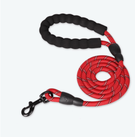 Reflective Nylon Dog Leash - Enhance Safety And Style On Walks-4