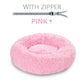 The Snugglepaws Plush Donut Pet Bed: Luxuriously Cozy Haven For Dogs And Cats-14