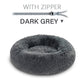 The Snugglepaws Plush Donut Pet Bed: Luxuriously Cozy Haven For Dogs And Cats-25