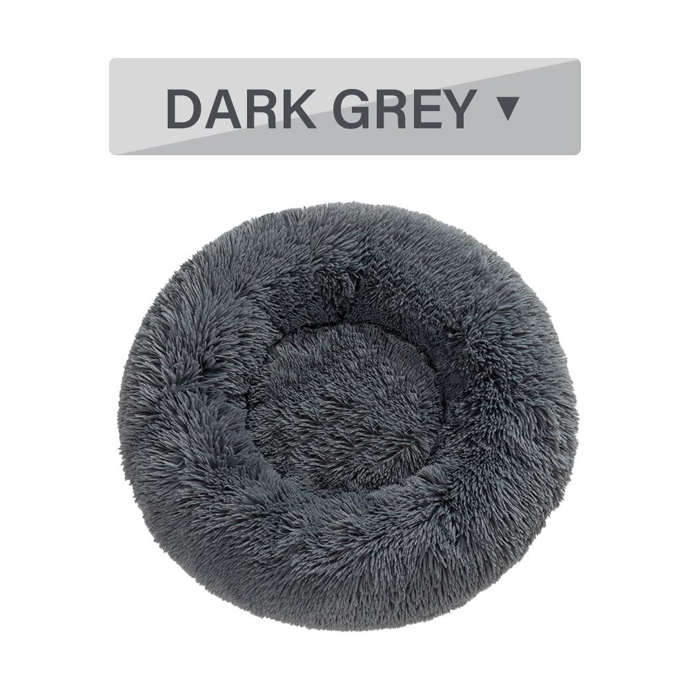 The Snugglepaws Plush Donut Pet Bed: Luxuriously Cozy Haven For Dogs And Cats-12