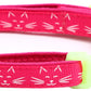 Glowing Cat Faces Breakaway Cat Collar-8