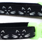 Glowing Cat Faces Breakaway Cat Collar-5