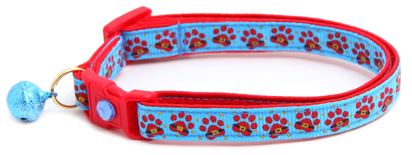 Santa Paws Breakaway Cat Collar-1