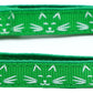 Glowing Cat Faces Breakaway Cat Collar-38