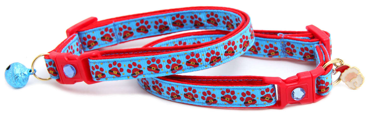 Santa Paws Breakaway Cat Collar-3