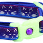 Glowing Cat Faces Breakaway Cat Collar-18