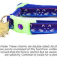 Glowing Cat Faces Breakaway Cat Collar-27