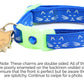 Glowing Cat Faces Breakaway Cat Collar-22