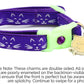 Glowing Cat Faces Breakaway Cat Collar-33