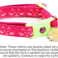 Glowing Cat Faces Breakaway Cat Collar-32