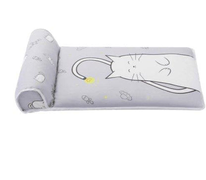 Cool Breeze Pet Comfort Mat: Breathable Cooling Pad With Pillow For Dogs And Cats