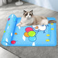Cool Breeze Pet Comfort Mat: Breathable Cooling Pad With Pillow For Dogs And Cats