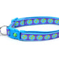 Earth on Purple Cat Collar-3