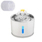 Automatic Pet Cat Water Fountain With LED