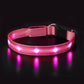 Light Up Dog Collar Waterproof USB Rechargeable