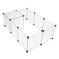 Portable Large Plastic Yard Fence for Small Animals